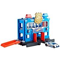 Mattel Hot Wheels-City Escape de la estación de policía- pistas de coches de juguetes niños +4 años- multicolor FNB00…